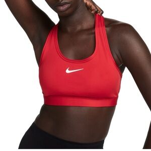 Nike Red Dri-fit Sports Bra